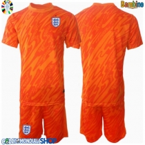 Maglie da calcio Inghilterra Portiere Prima Maglia Bambino Europei 2024 Manica Corta (+ Pantaloni corti)